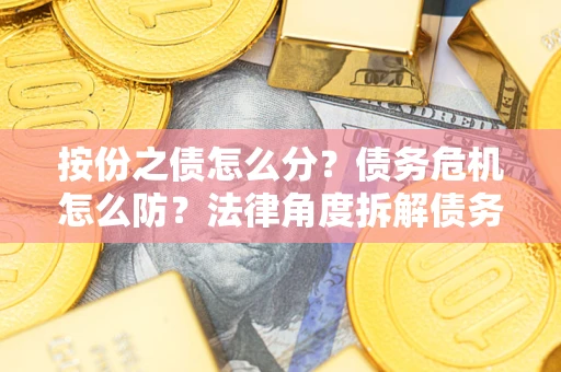 北京按份之债怎么分？债务危机怎么防？法律角度拆解债务分配与风险自保指南
