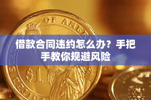 北京借款合同违约怎么办？手把手教你规避风险