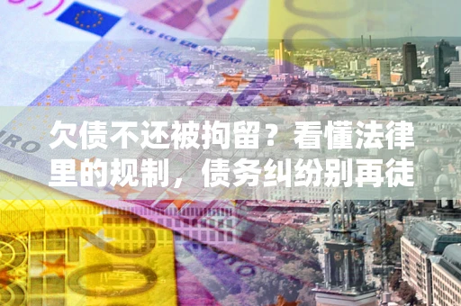 北京欠债不还被拘留？看懂法律里的规制，债务纠纷别再徒劳奔波