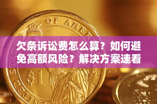 北京欠条诉讼费怎么算？如何避免高额风险？解决方案速看！