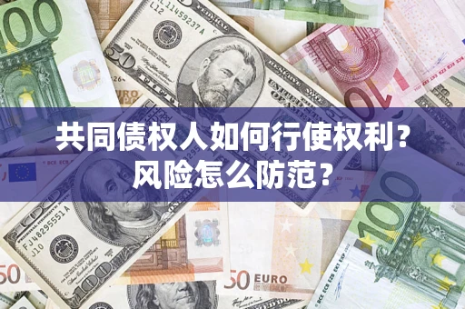 北京共同债权人如何行使权利？风险怎么防范？