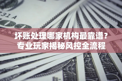 北京坏账处理哪家机构最靠谱？专业玩家揭秘风控全流程