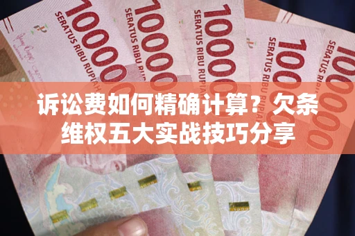 北京诉讼费如何精确计算？欠条维权五大实战技巧分享